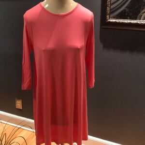 Yelete bright cotton candy knit mini dress, new, S